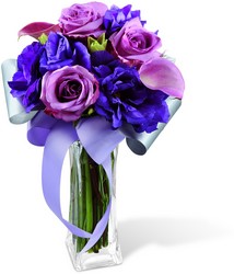 Shades of Purple Bouquet from Visser's Florist and Greenhouses in Anaheim, CA